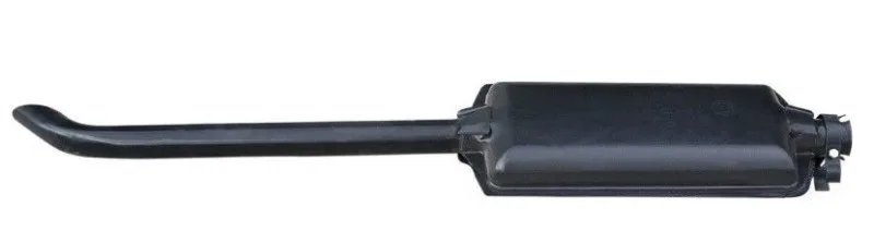 Глушитель длинный МТЗ-80 Т-40 (с хомутом)