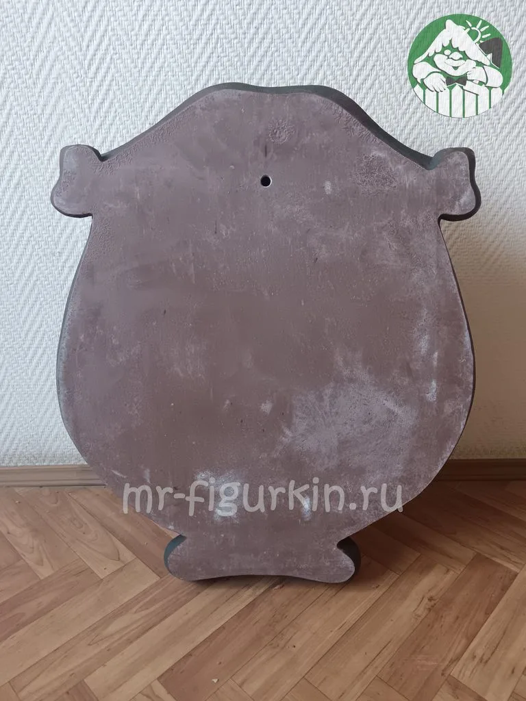Декоративный медальон на картуше Лев 60х50 см