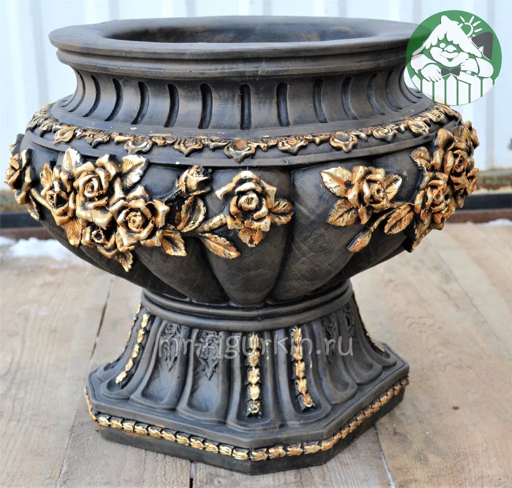 Ваза "Афина" (бронза) 40х36х40