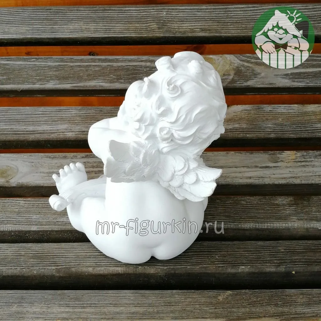 Фигурка интерьерная Ангелочек со скрипкой H-17 см