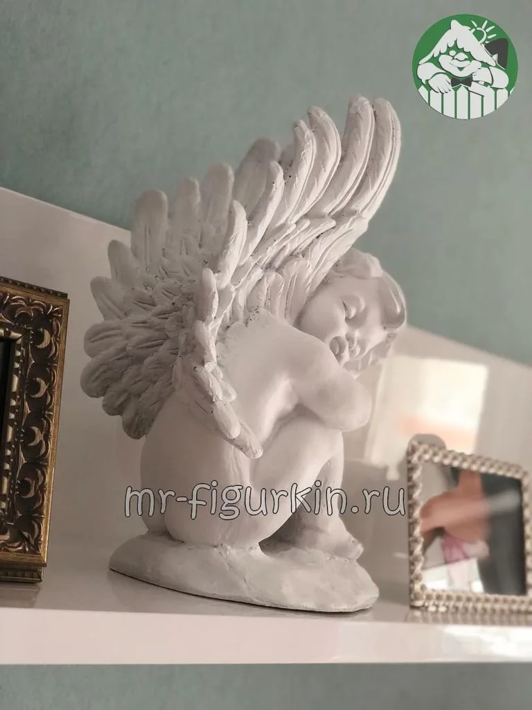 Фигура Ангел на камне H-29 см