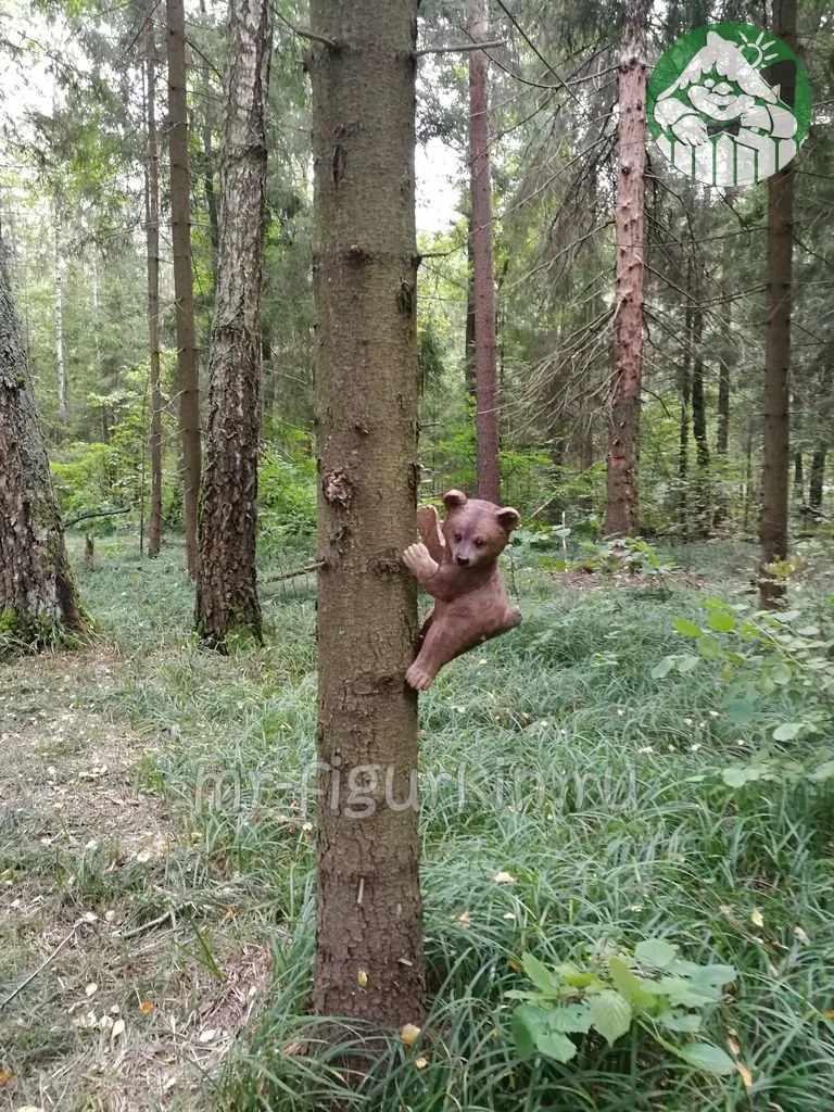 Навесная фигурка Медвежонок H-40 см, L-24 см