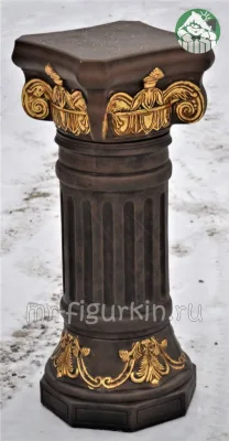 Фигура Колонна большая (золото) 80х32х32 см