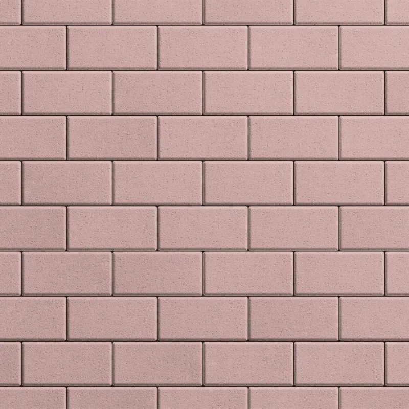 Тротуарная плитка "Кирпичик", 40/50/60  мм, цвет  Кофе с молоком