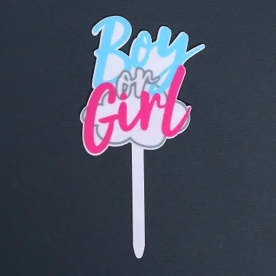Топпер Boy or Girl, акрил