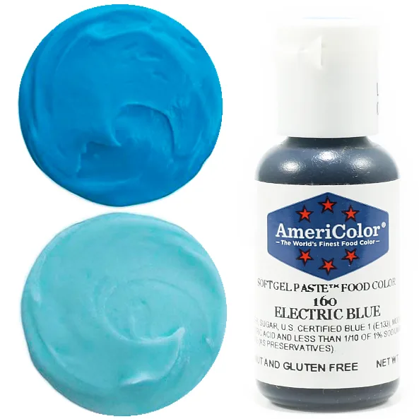 Краситель АМЕРИКОЛОР Electric blue 160, 21гр