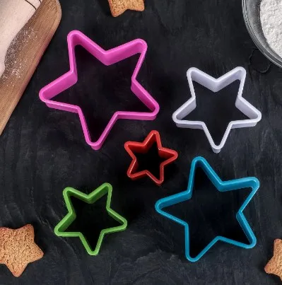Набор форм Звезда 5шт