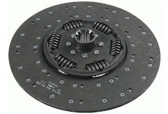 Диск сцепления ведомый для а/м КАМАЗ ЕВРО-2 (КПП-ZF) MFZ-430 , МАЗ (аналог SACHS) 1878000205