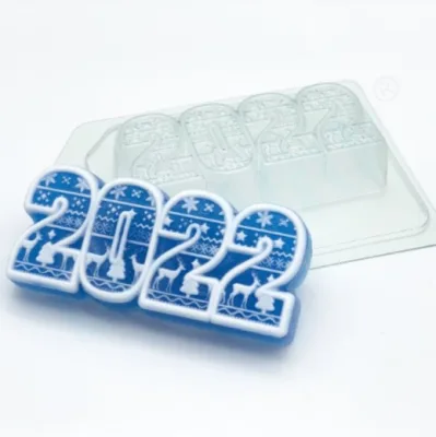 Форма пластиковая 2022/скандинавский орнамент