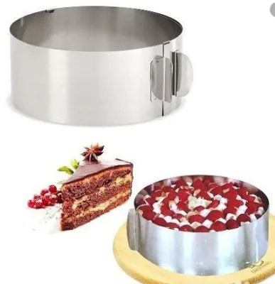 Регулируемая форма круг 16-30см, h 8см