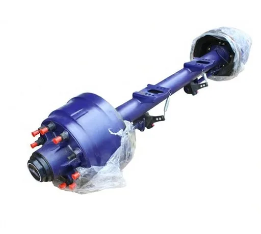 Ось прицепа в сборе с тормозным барабаном с ABC L Trakt 1850 mm beam 127x18mm 13 тонн