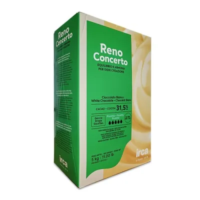 Шоколад белый IRCA Reno Concentrato 31.5%, 500гр