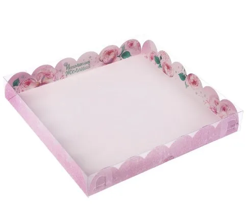 Коробка Исполнения желаний 21*21*3см