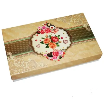 Коробка без окна 25*15*4см крышка-дно