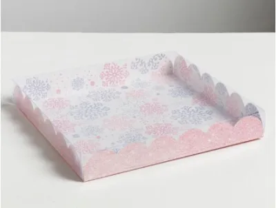 Упаковка Снежинка 21*21*3 см