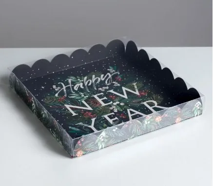 Упаковка Happy New Year 21*21*3 см
