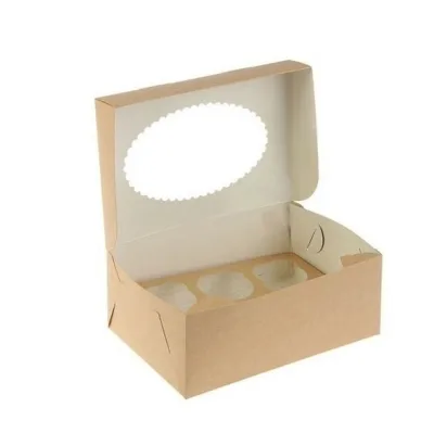 Коробка для капкейков Eco Muf 6, 25*17*10см