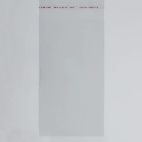 Пакет с липким краем 8*12+4см/ 100шт уп