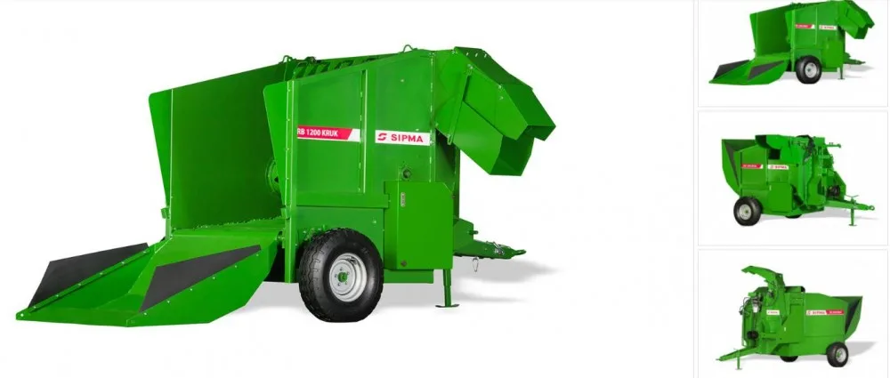 Измельчители рулонов SIPMA RB 1200 KRUK (рулон до 1,2х1,5м)