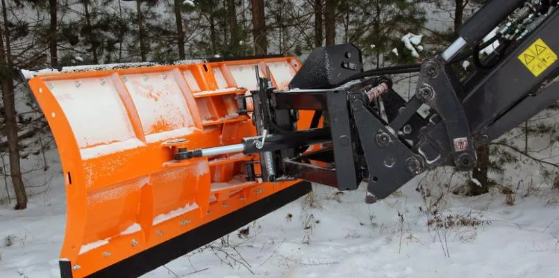Отвал на фронтальный погрузчик Metal-Fach  «LIGHT» и на заднюю навеску, механика и гидравлика