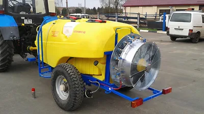 Опрыскиватель ОВС-2000 вентиляторный садовый с пластиковой емкостью