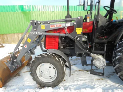Погрузчик фронтальный Т-219/2 "Вепрь", МТЗ 80, 82, 892 и др. (грузоподъемность 1000 кг)