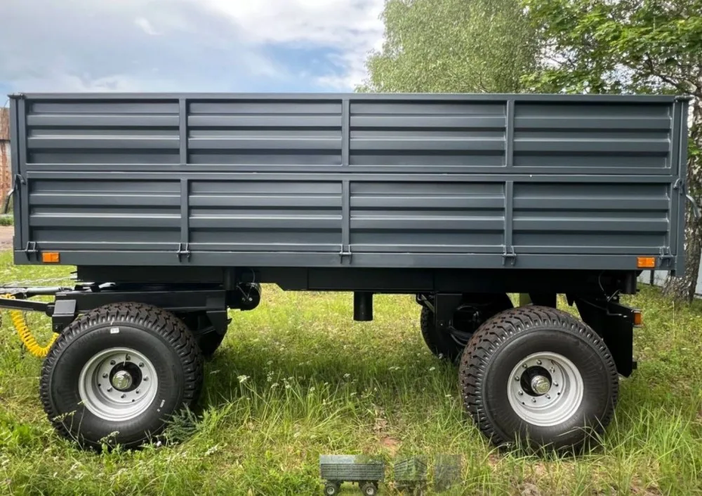 Прицеп тракторный 2ПТС-10 (на три стороны, гп 10 тонн)