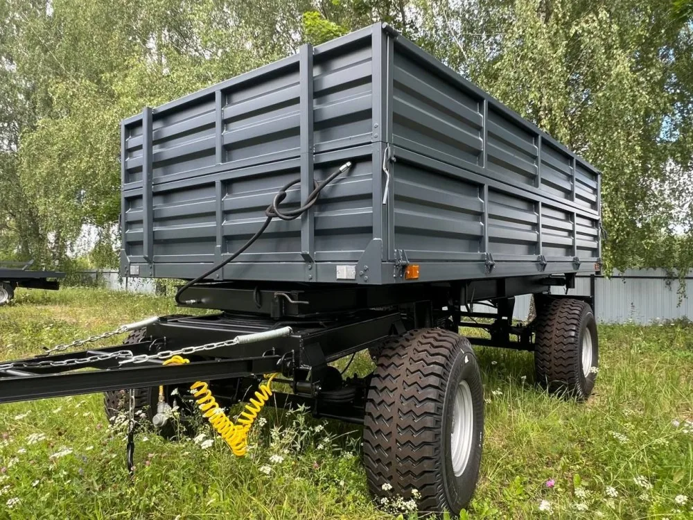 Прицеп тракторный 2ПТС-10 (на три стороны, гп 10 тонн)