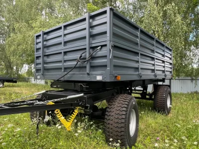 Прицеп тракторный 2ПТС-10 (на три стороны, гп 10 тонн)
