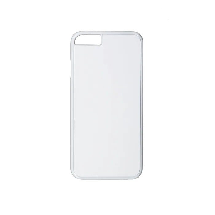 Чехол под сублимацию для iPhone 6, пластик + алюм. пластина., Белый
