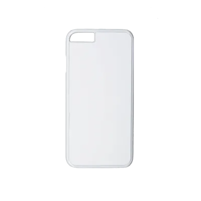 Чехол под сублимацию для iPhone 6, пластик + алюм. пластина., Белый