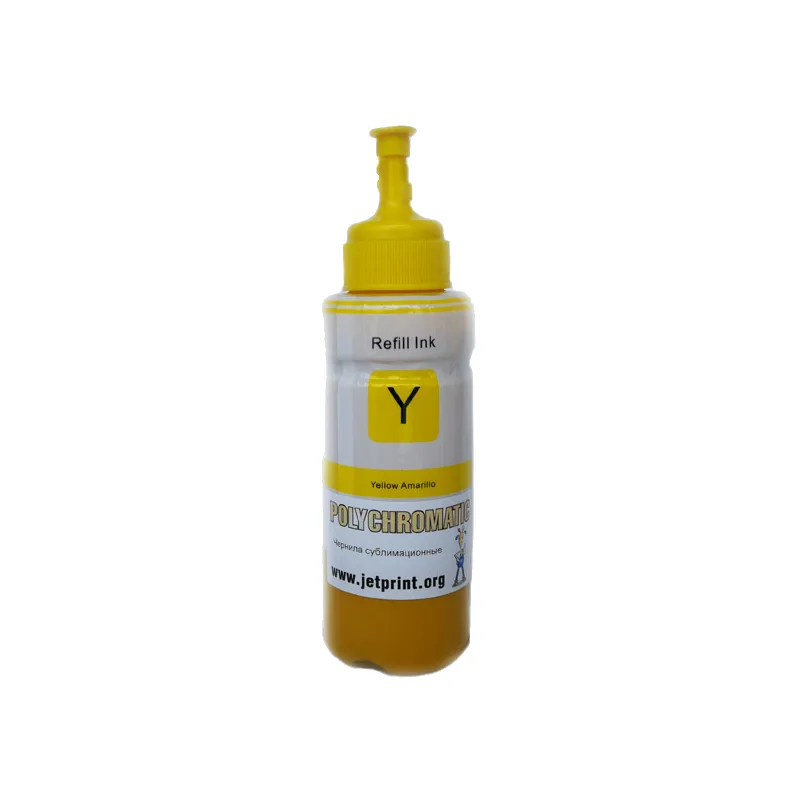 Чернила для сублимации  Polychromatic, 100мл, (Yellow)