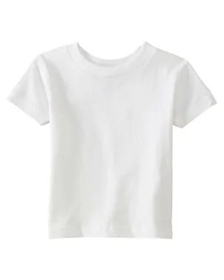 Футболка детская белая, 160г/м2 (100% хлопок)