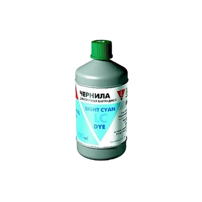 Чернила Epson LE08-002LС (200 мл), Light Cyan (светло-голубой), для струйных принтеров Epson, Lomond (0205661)