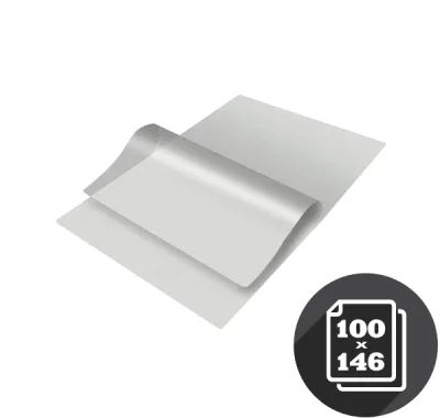Пленка для ламинирования глянцевая 100*146 мм, 75 мкм