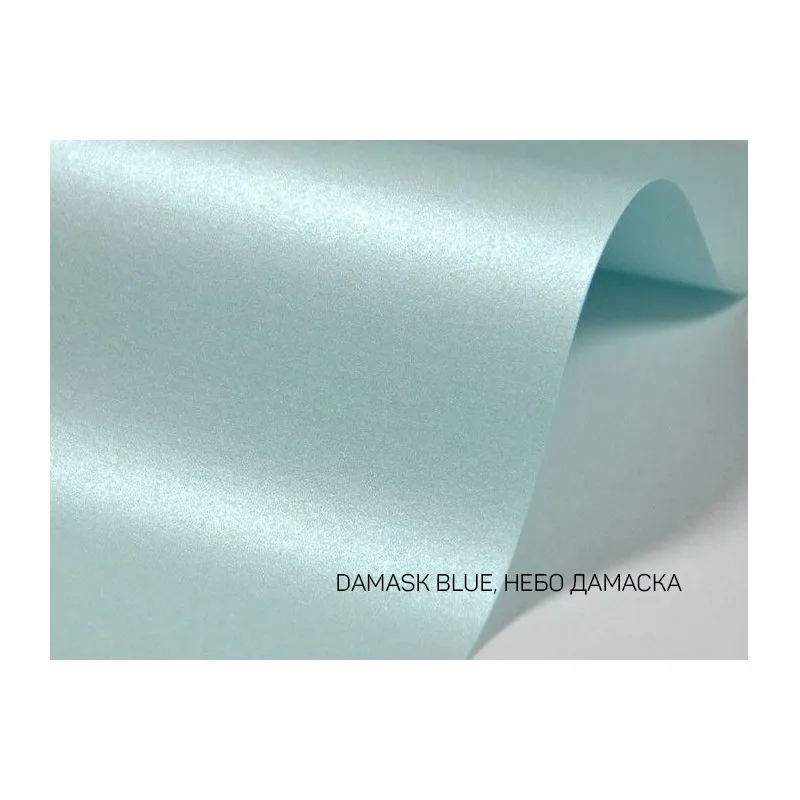 Favini Majestic Damask blue (небо дамаска) 72*102; 250 г/м2