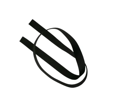 Лента репсовая, ширина 15 мм, длина 1 м, чёрная