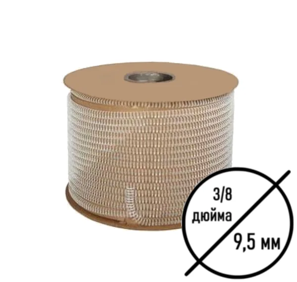 Пружина металлическая в бобине PrintWire, диаметр 9,5 мм (3/8 дюйма), БЕЛАЯ