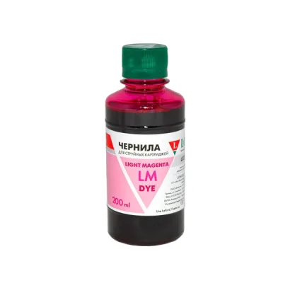 Чернила Epson L800, LE08-002LM Light magenta (светло-пурпурный), 200 мл.