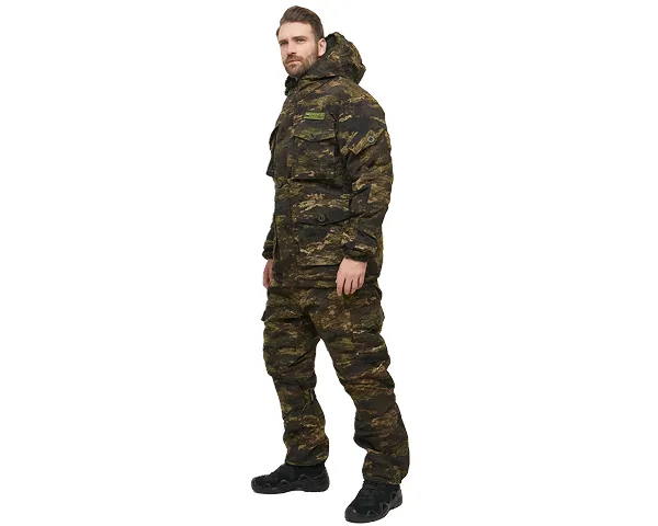 Костюм ГОРКА-8 Савва Морозов C2MG0813, Рипстоп, зима, Зеленый тигр