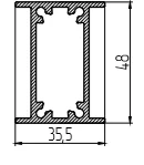 МП-4052 Закладная  L=250мм