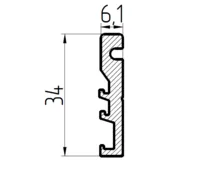 МП-5831 Закладная L=22,5 мм