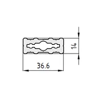 МП-64059 Закладная L=80 мм
