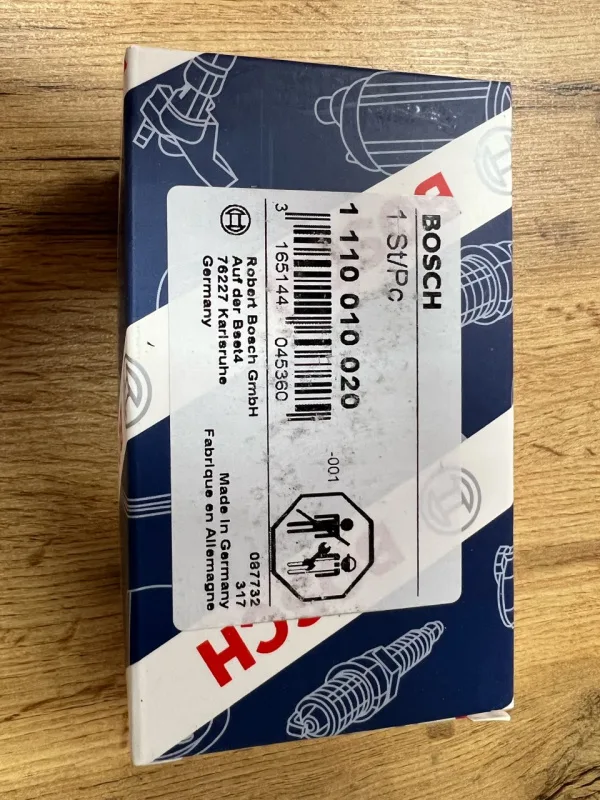 Клапан топливной рампы обратный 1110010020 Bosch