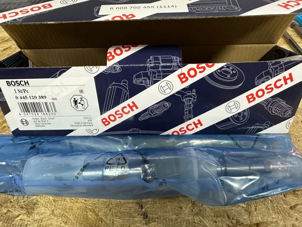 Форсунка топливная Bosch 0445120389/612630090012 WP13 Shaanxi/Shacman