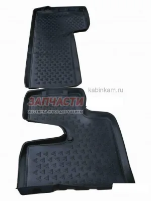 Ковры в кабину из 2 частей Полиуретановые, Севелиновые