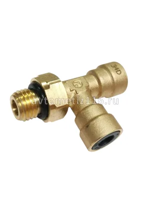 Фитинг тройник вертикальный 6-6-M12X1,5 (Camozzi) СЕРИЯ С