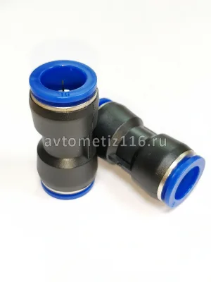 Фитинг соединительный для трубок 16-16 (прямой)