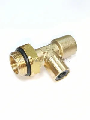 Фитинг тройник вертикальный 12-8-M22X1,5TC (Camozzi)
