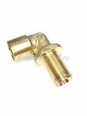 Фитинг угловой фланцевый 10-M16X1,5-L=25-C (Camozzi)
